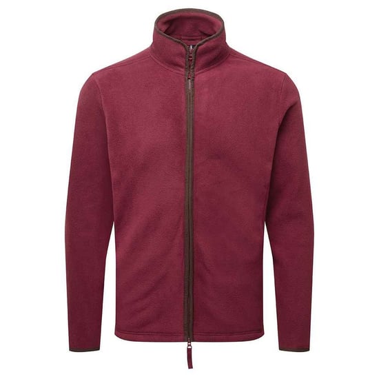 Premier Heren Artisan Fleece Jas (Bourgogne/Bruin) - Image 1