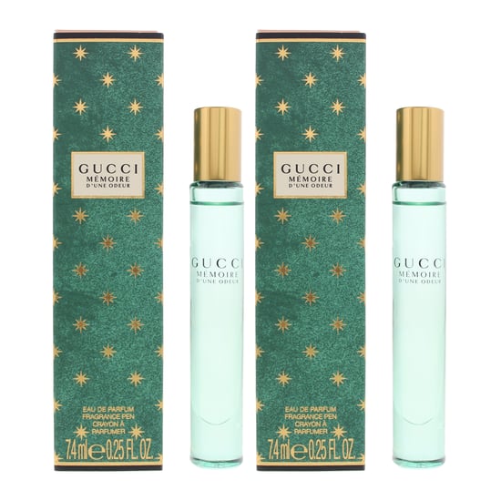 Gucci Memoire D'une Odeur Eau de Parfum Fragrance Pen 7.4ml x 2