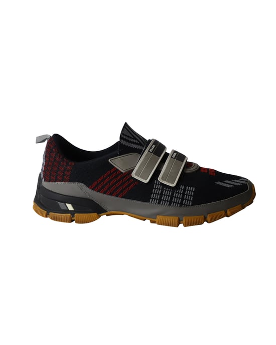 Prada Cross Section Sneakers in Multicolor Brei - Image 1