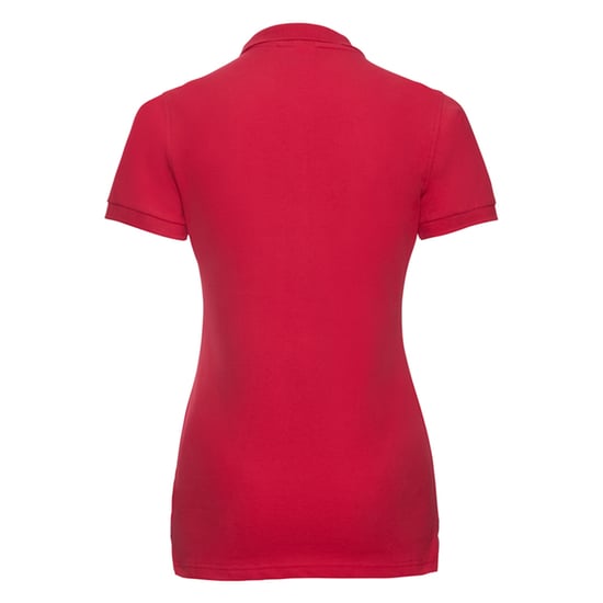 Russell Dames/Dames Stretch Fitted Poloshirt (Klassiek rood) - Image 2