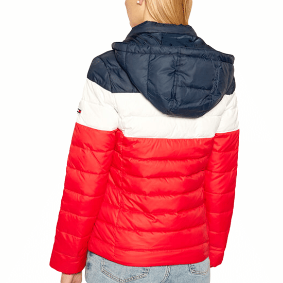 Tommy Jeans damesblouson, slim fit, kleurencombinatie - Image 5
