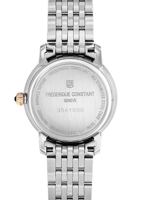 Frédérique Constant Slimline Moonphase Women's Multicolour Watch FC-206MPWD1S2B