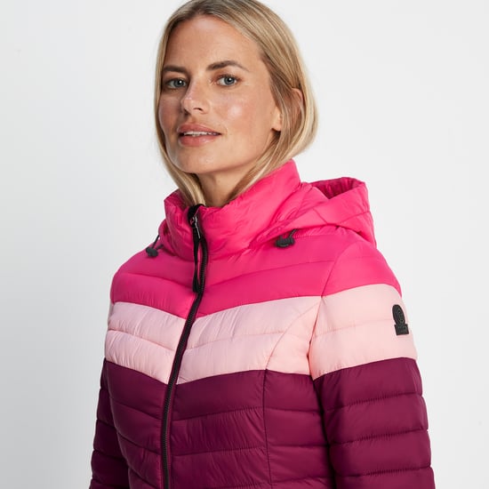 Garriston Womens Padded Jacket Raspberry/Magenta Pink