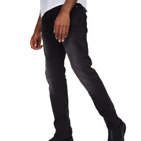 Crosshatch Heren Svelte Stretch Jeans (Zwart wassen) - Image 3