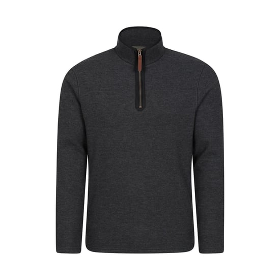 Mountain Warehouse Heren Beta Contrast Ritssluiting (Houtskool) - Image 1