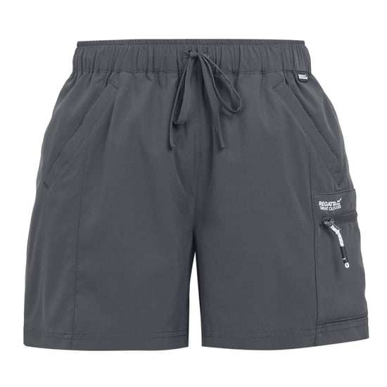 Regatta Dames/Dames Travel Light Packaway Shorts (Afdichting Grijs) - Image 1
