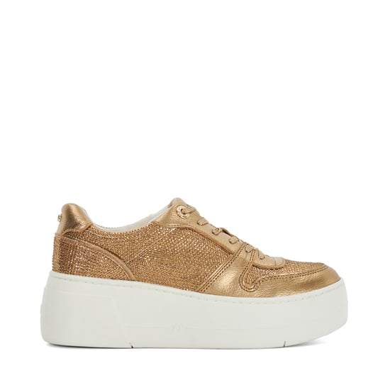 Dune Ladies Evangelyn - Lace Up Chunky Flatform Trainers
