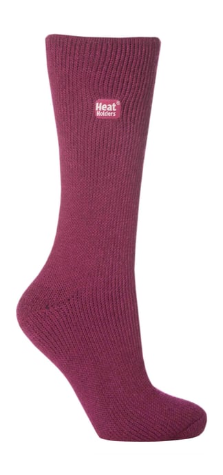 Heat Holders - Dames originele thermo sokken - Diepe Fuchsia - Image 1