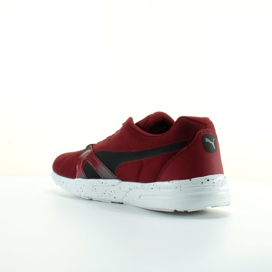 Puma Trinomic XT Speckle Red Textile Mens Lace Up Trainers 359872 01