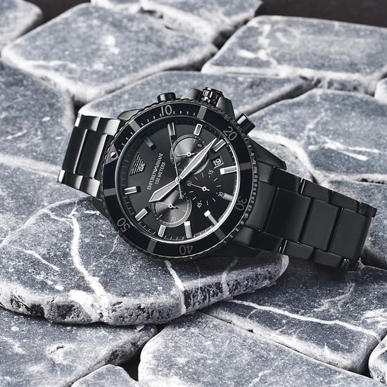 Emporio Armani Diver Men's Black Watch AR11363