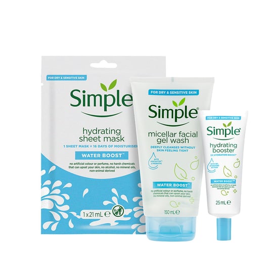 Simple Skin Hydrating Beauty Bag Gift Set
