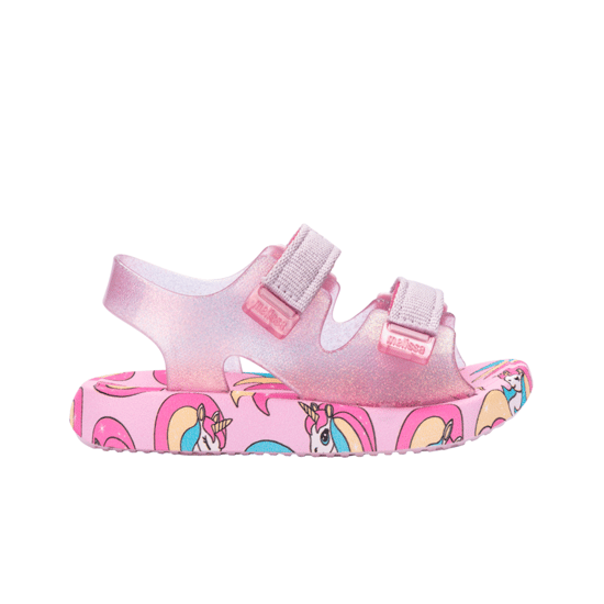 Mix Pink/Transp Pink Sandal - Image 1