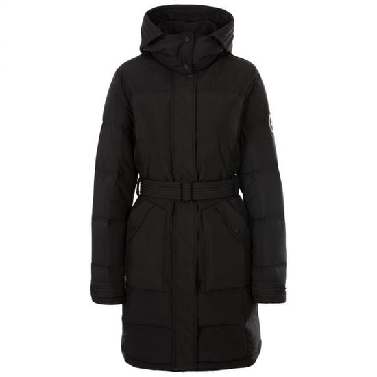 Trespass Dames/Dames Mering DLX Donsjack (Zwart) - Image 1
