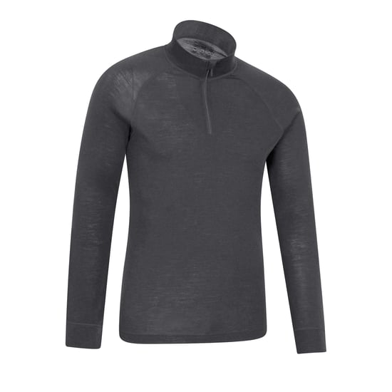 Mountain Warehouse Heren Merino II Base Layer Top (Grijs) - Image 2