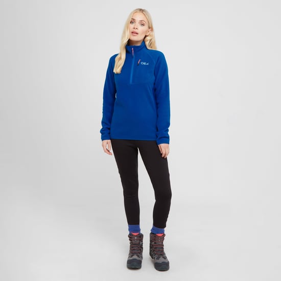 OEX Women's Ardmore Half Zip Fleece with Chest Pocket, Warm & Lightweight Mid-layer