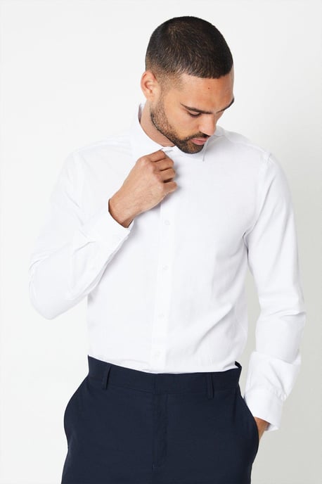 Easy Iron Oxford Slim Fit Shirt