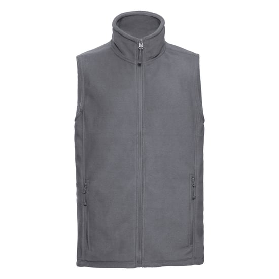 Russell Heren Fleece Outdoor Gilet (Convoy Grijs Effen) - Image 1