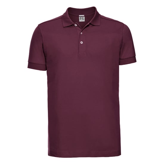 Russell Heren Stretch Poloshirt (Bourgondië) - Image 1