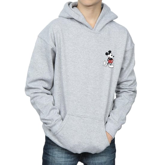 Disney Jongens Mickey Mouse Kickin Retro Borst Hoodie (Sportgrijs) - Image 4