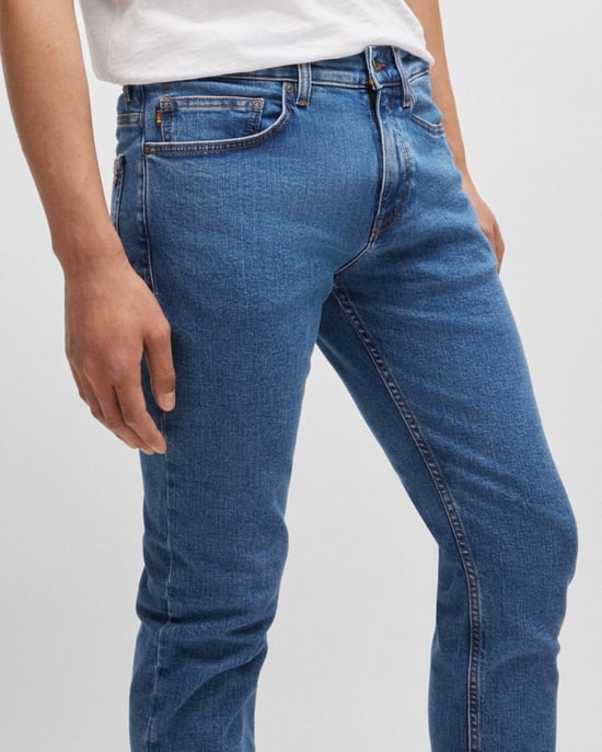 BOSS Orange Delaware BO Mens Medium Blue Jeans