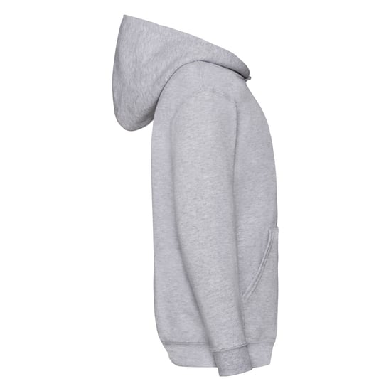 Fruit Of The Loom Kinder Unisex Sweatshirt Met Capuchon / Hoodie (Heater Grijs) - Image 2