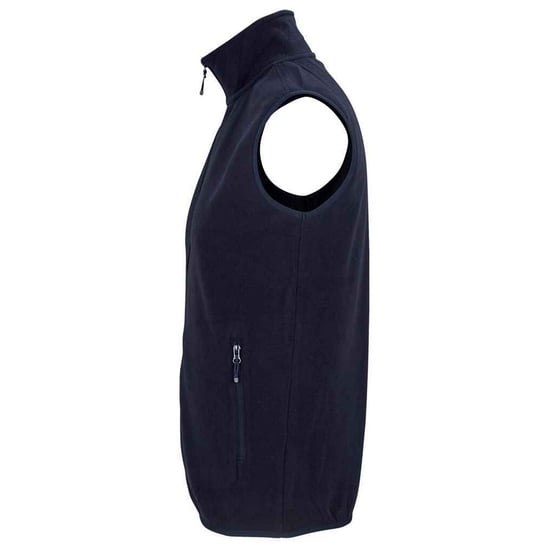 SOLS Uniseks Microfleece gerecyclede bodywarmer voor volwassenen (Marine) - Image 3