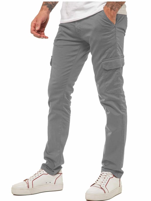 Enzo heren Cargo Combat Chino - Image 1