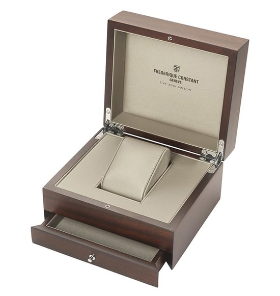 Frédérique Constant Slimline Men's Black Watch FC-723WR3S6