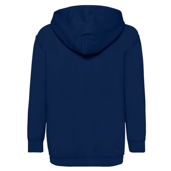 Fruit of the Loom Kinderen/Kinderen Classic Hooded Sweatshirt (Marine) - Image 3