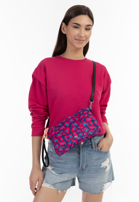 Mymo Crossbody tas Dames Blauw Veelkleurig - Image 3
