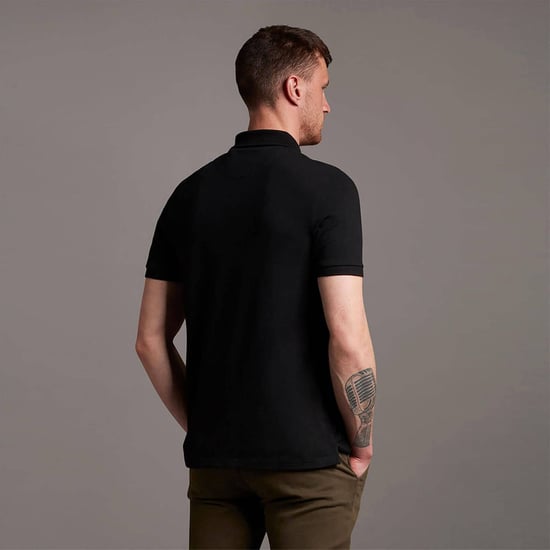 Lyle & Scott Gewoon poloshirt in Zwart - Image 2