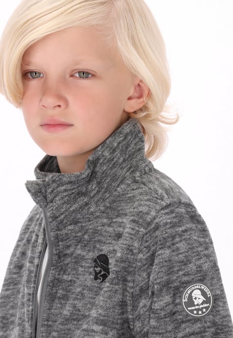 Schmuddelwedda Fleece jas jongens (kinderen) grijs melange - Image 5