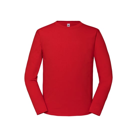 Fruit of the Loom Heren Iconic Premium T-shirt met lange mouwen (Rood) - Image 1