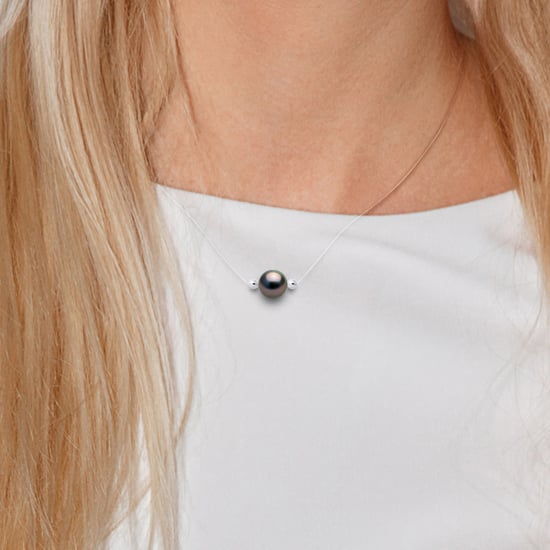 DIADEMA - Necklace Nylon - Tahiti Pearl