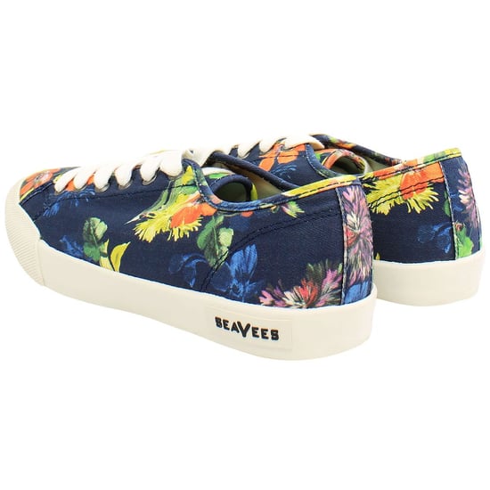 Seavees Monterey Trina Turk Dames Navy Plimsolls - Image 3
