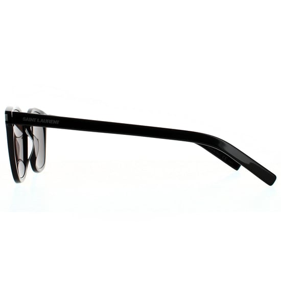 Saint Laurent Square Unisex Black Grey Sunglasses