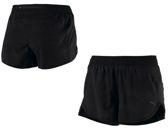 Puma NightCat Reflecterende Dames Zwart Fitness Shorts - Image 1
