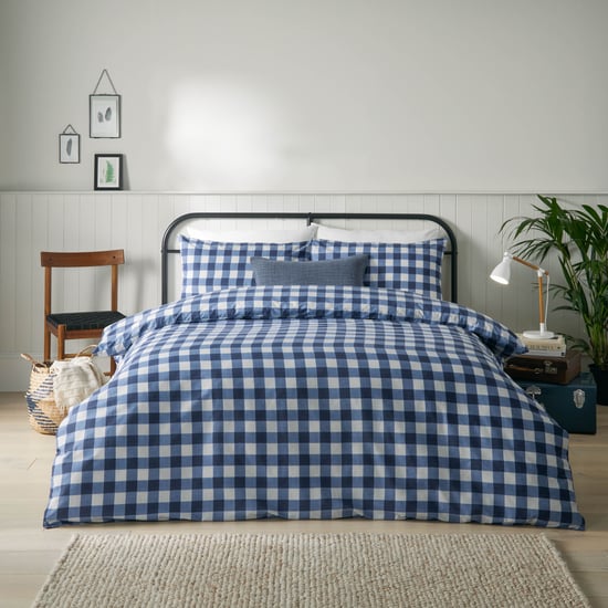 furn. Hartsford Check Dekenhoes Set - Image 1