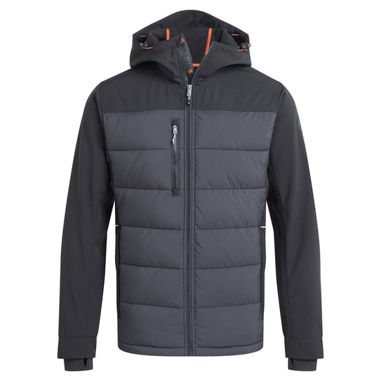 Craghoppers Mens Castleford Padded Hybrid Jacket (Black)