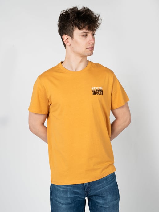 Guess T-Shirt Mirage Mannen oranje - Image 3