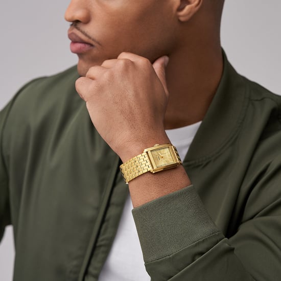 Fossil Carraway Men's Gold Watch FS6009