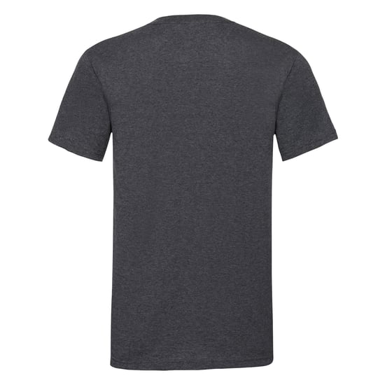 Fruit of the Loom Heren Valueweight Heather V Hals T-shirt (Donkergrijs) - Image 2