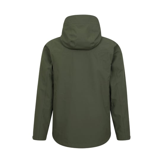 Mountain Warehouse Heren Brisk Extreme Colour Block Waterdichte Jas (Groen) - Image 2
