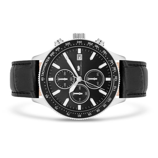 Rhodenwald   Söhne Male Genuine leather Watch 43 mm