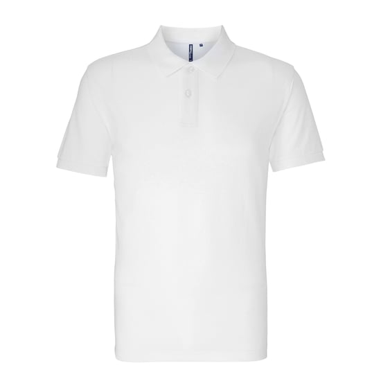 Asquith & Fox Heren Poloshirt met korte mouwen (Wit) - Image 1