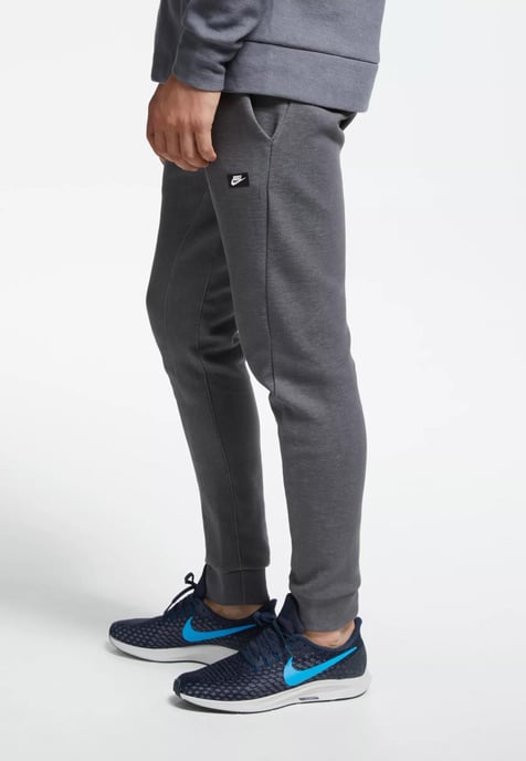 Nike Sportswear Optic Heren Fleece Crew Tracksuit in Grijs - Image 5