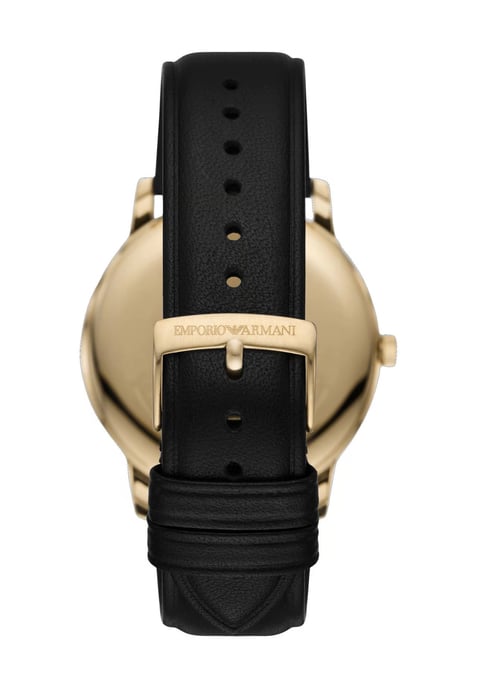 Emporio Armani Minimalist Heren Horloge Zwart AR11601 - Image 6