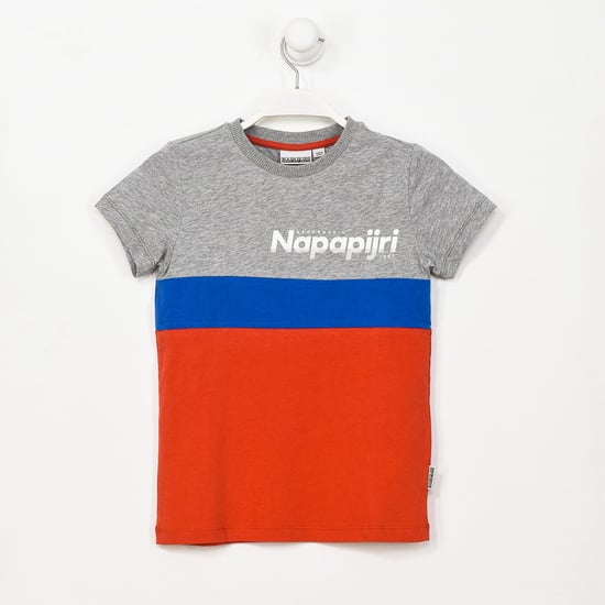GA4EQE jongens-T-shirt met korte mouwen en ronde hals - Image 1
