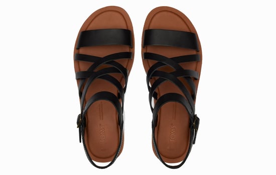 Toms Sephina Leather Womens Sandals