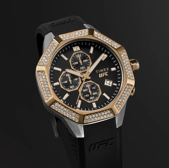 Timex UFC King Chrono Heren Zwarte Horloge TW2V99200 - Image 5
